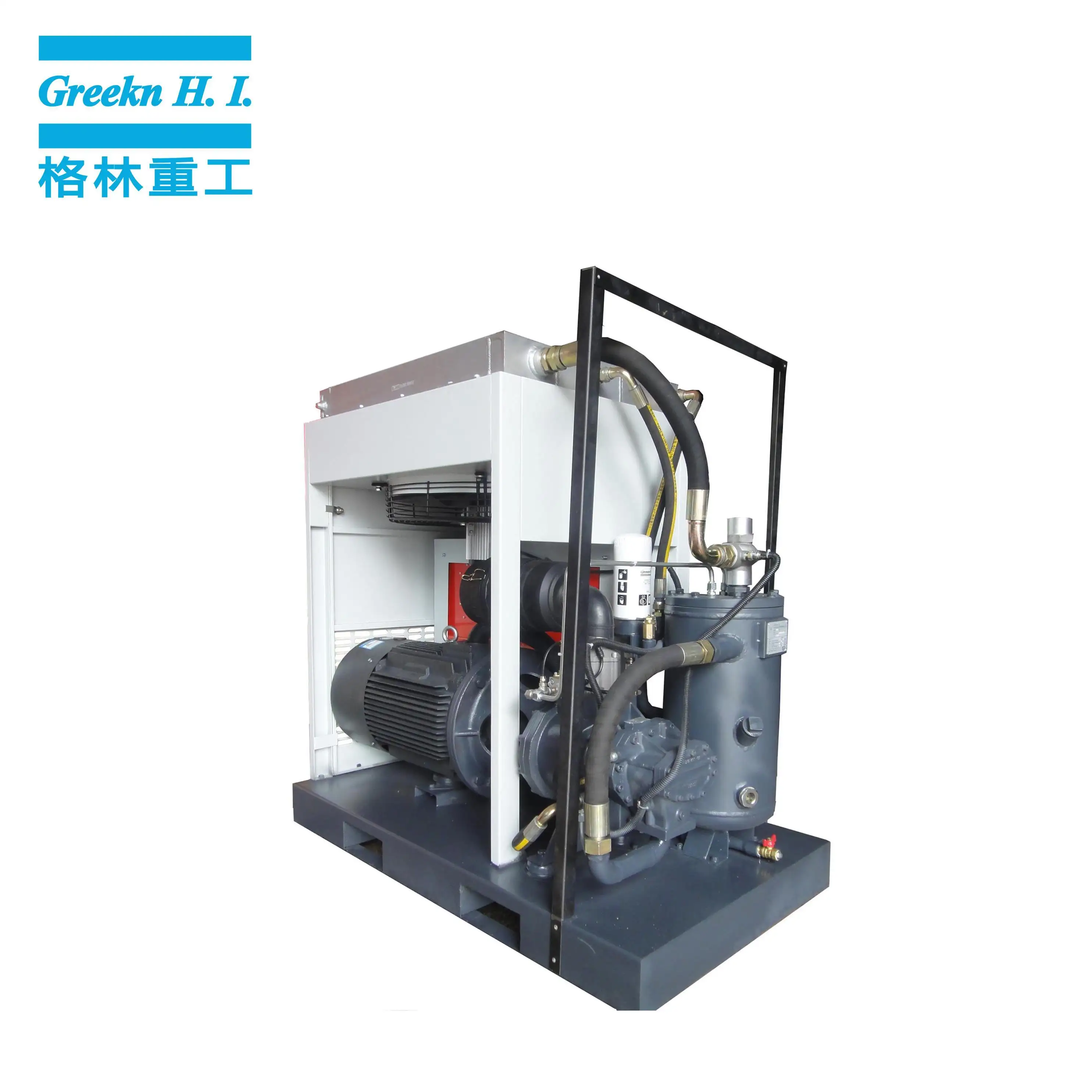Greeknhi Air Compressor GAR37 37KW Locomotive Braking Systems Use Screw Air Compressor 2