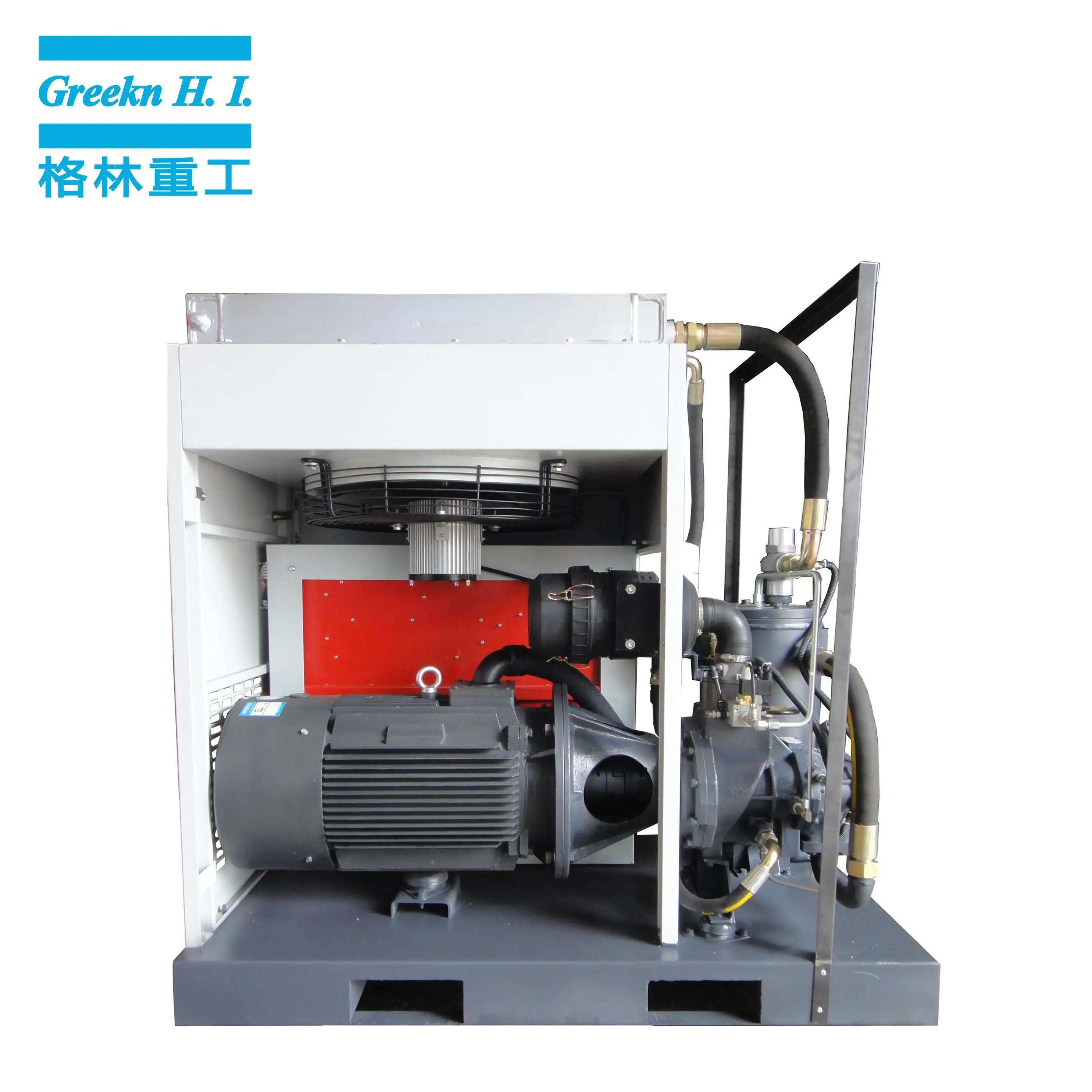 Greeknhi Air Compressor GAR37 37KW Locomotive Braking Systems Use Screw Air Compressor 3
