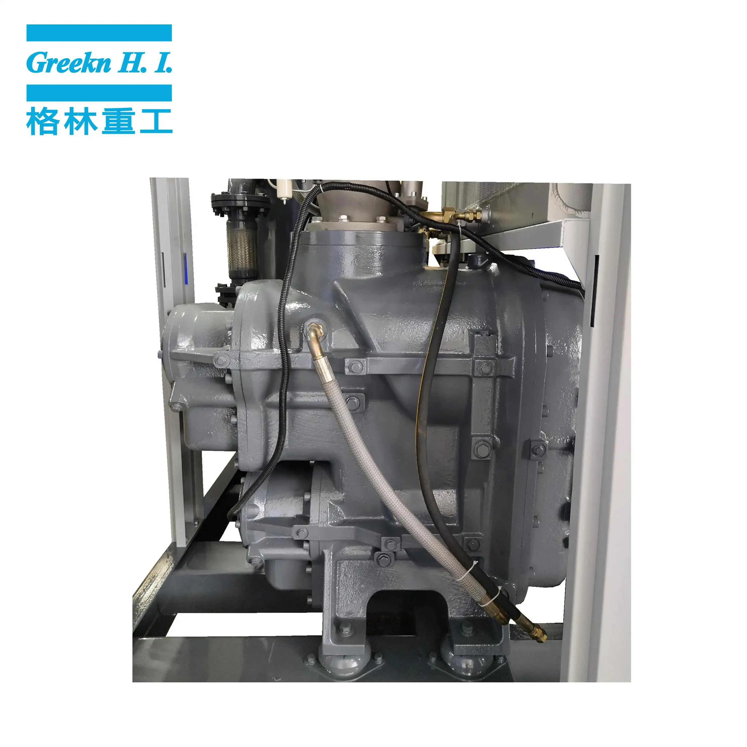 Greeknhi Screw Air Compressor GA160+VSD Variable Speed Drive Oil Injected Industrial Screw Air Compressor 8