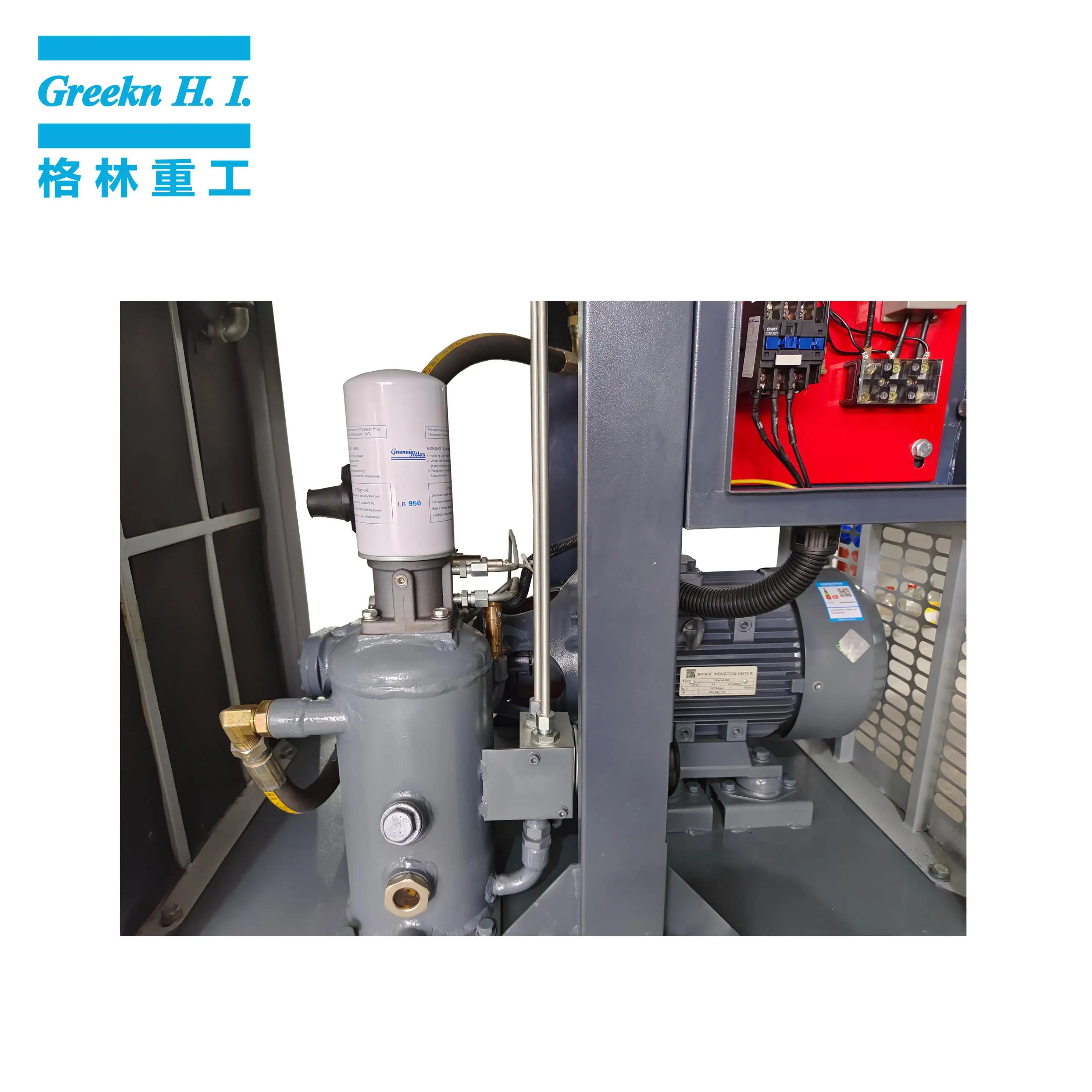 Atlas Copco Rotary Compressor Products Wholesale - Greeknhi Screw Air Compressor 5