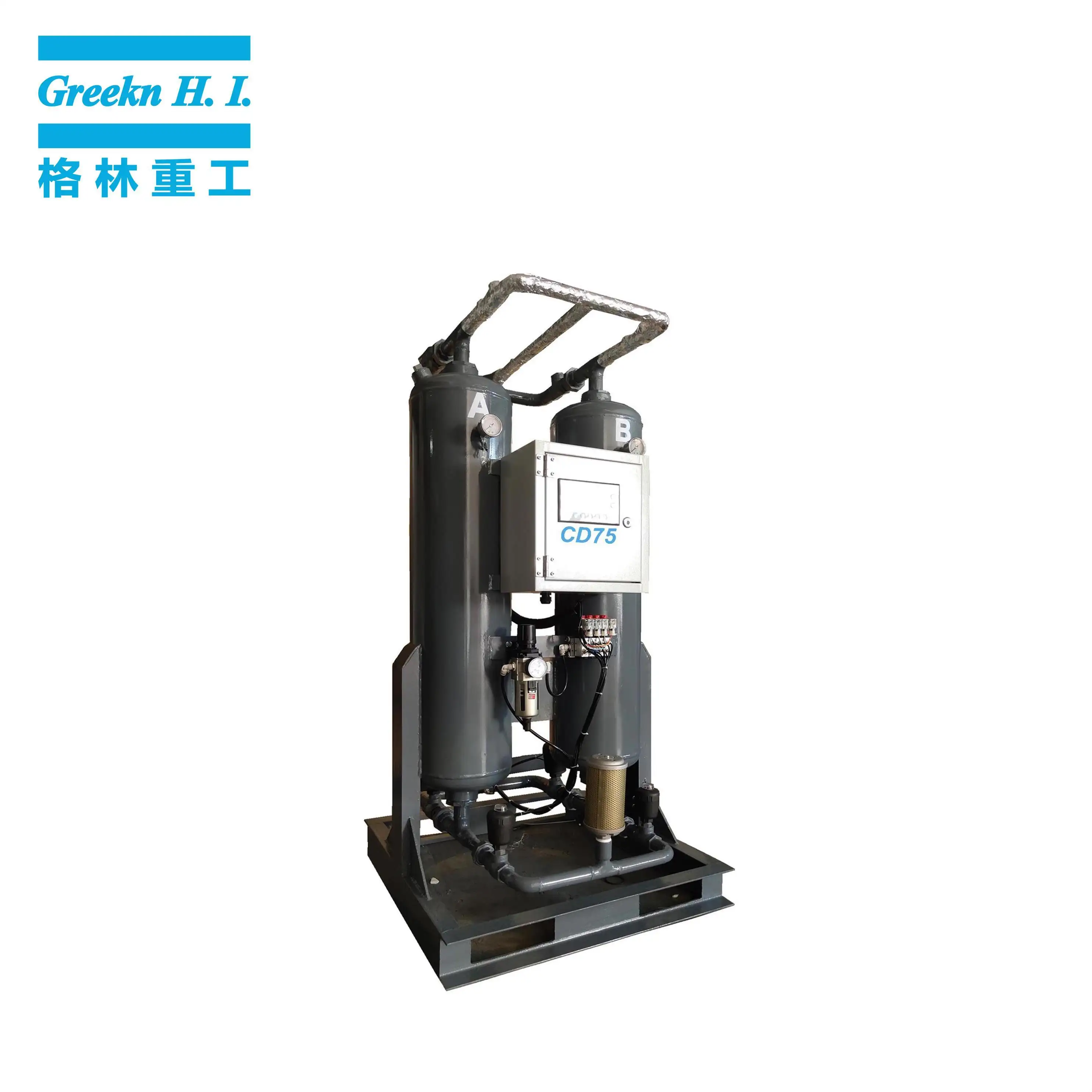 Greekn HI Desiccant Air Dryer for Air Compressor CD Series Adsorption Air Dryer Wholesale 2