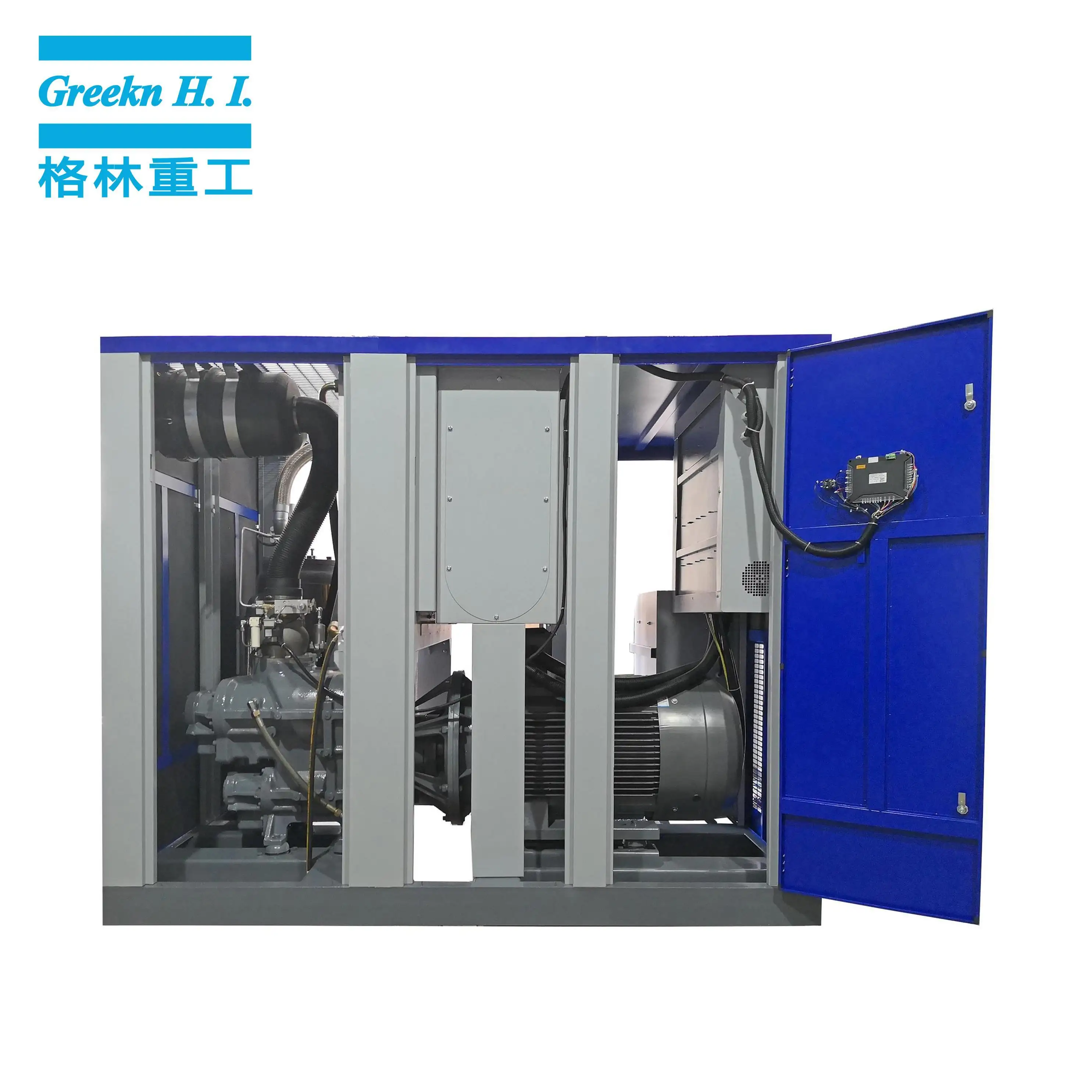 Greekn HI Double Stage Air Compressor GA110+VSD 110kW 150HP Variable Speed Drive Air Compressor 2