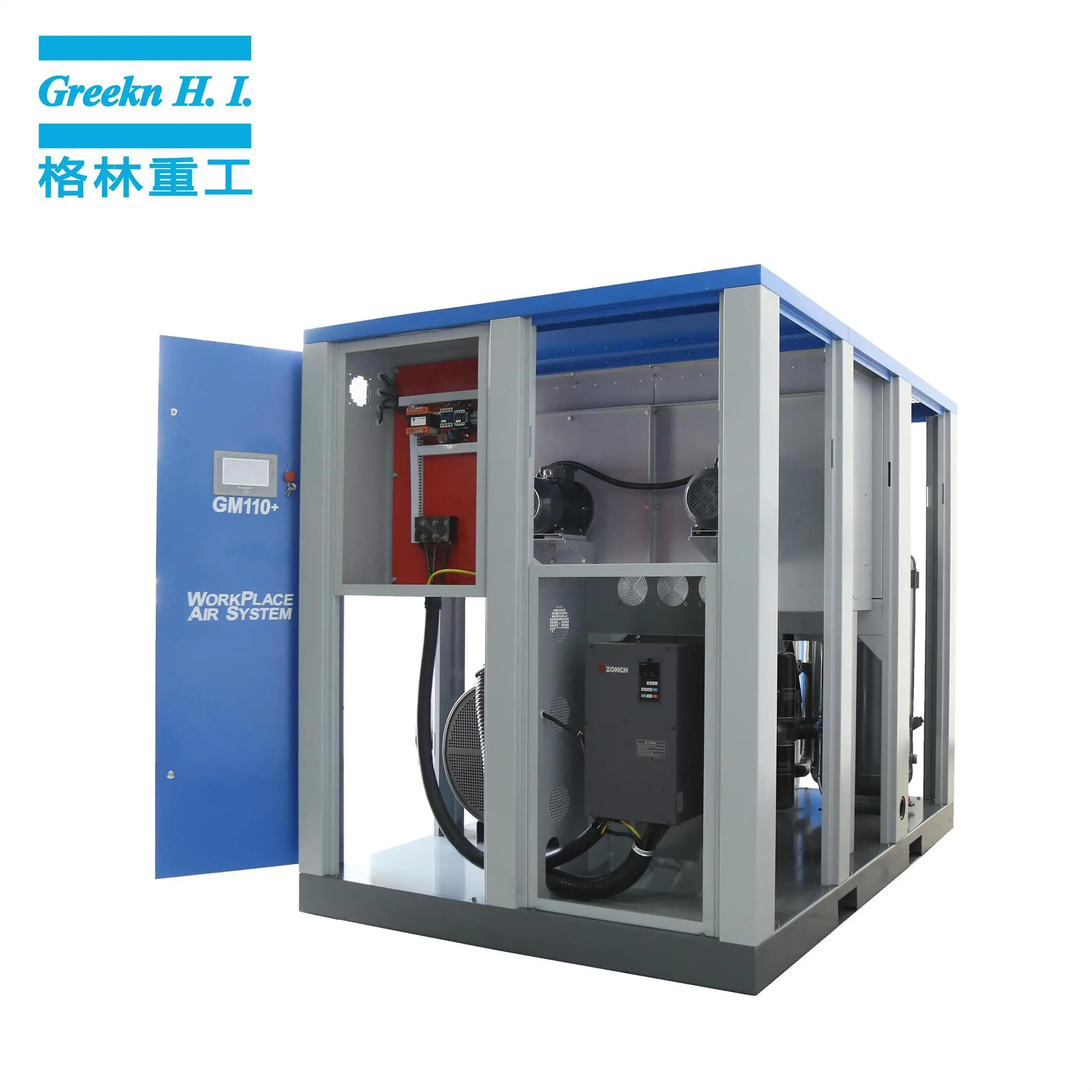 Oil Injected Rotary Screw Air Compressor 20 Days Oil Injected Rotary Screw Air Compressor Wholesale - Greeknhi Screw Air Compressor 2
