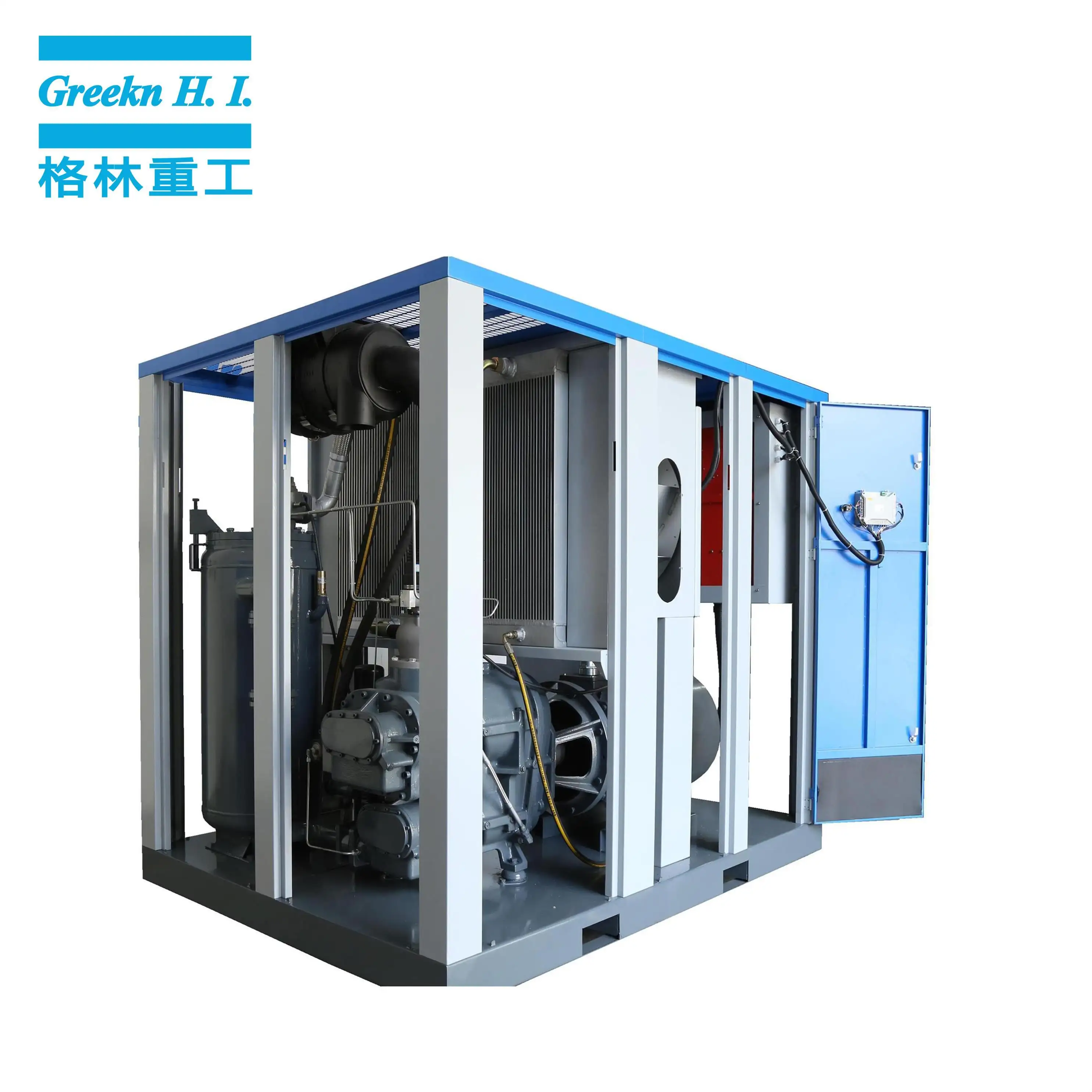 Oil Injected Rotary Screw Air Compressor 20 Days Oil Injected Rotary Screw Air Compressor Wholesale - Greeknhi Screw Air Compressor 4