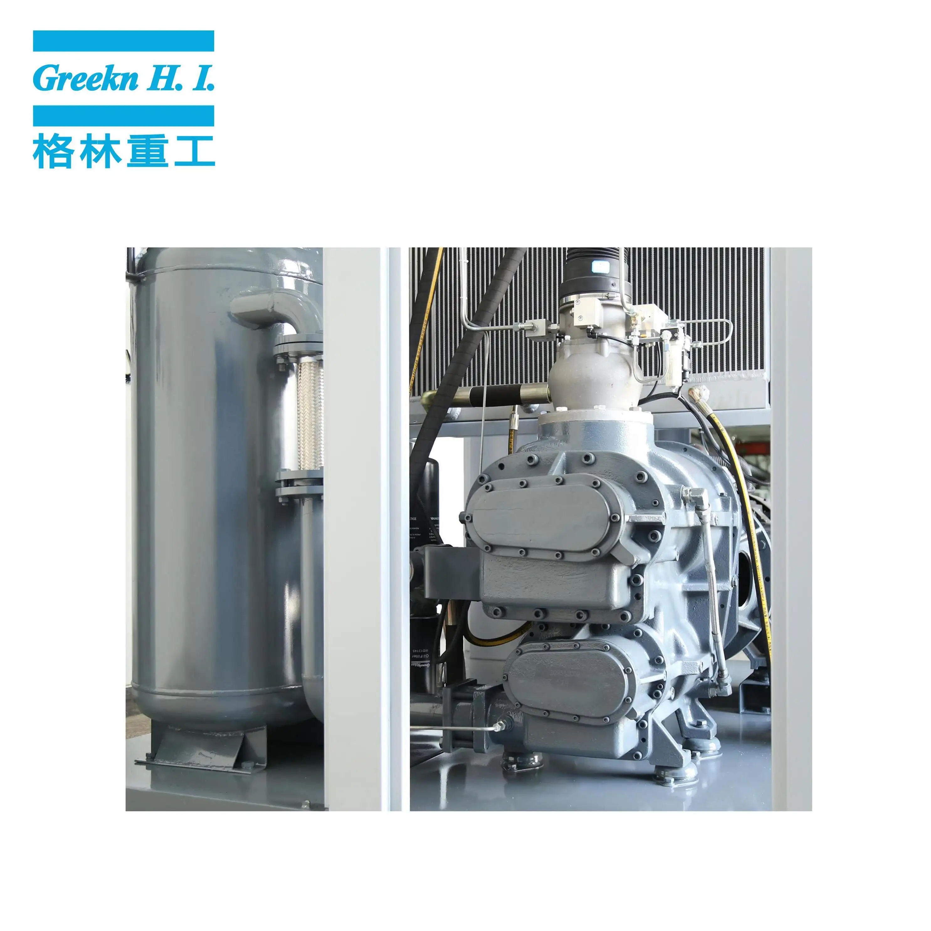 Oil Injected Rotary Screw Air Compressor 20 Days Oil Injected Rotary Screw Air Compressor Wholesale - Greeknhi Screw Air Compressor 6