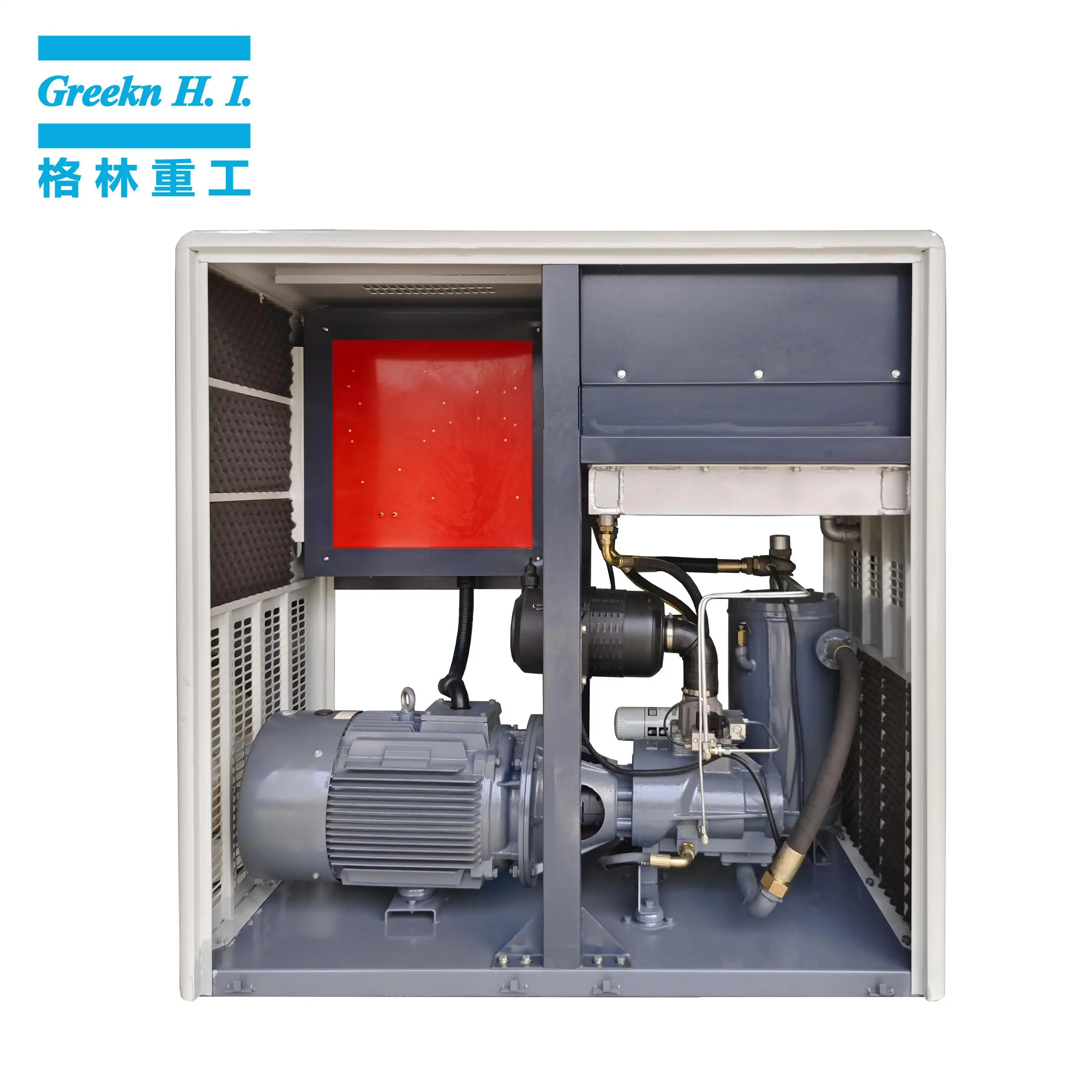 Greenair Industrial Screw Air Compressor Factory GA45 45KW 60HP 2