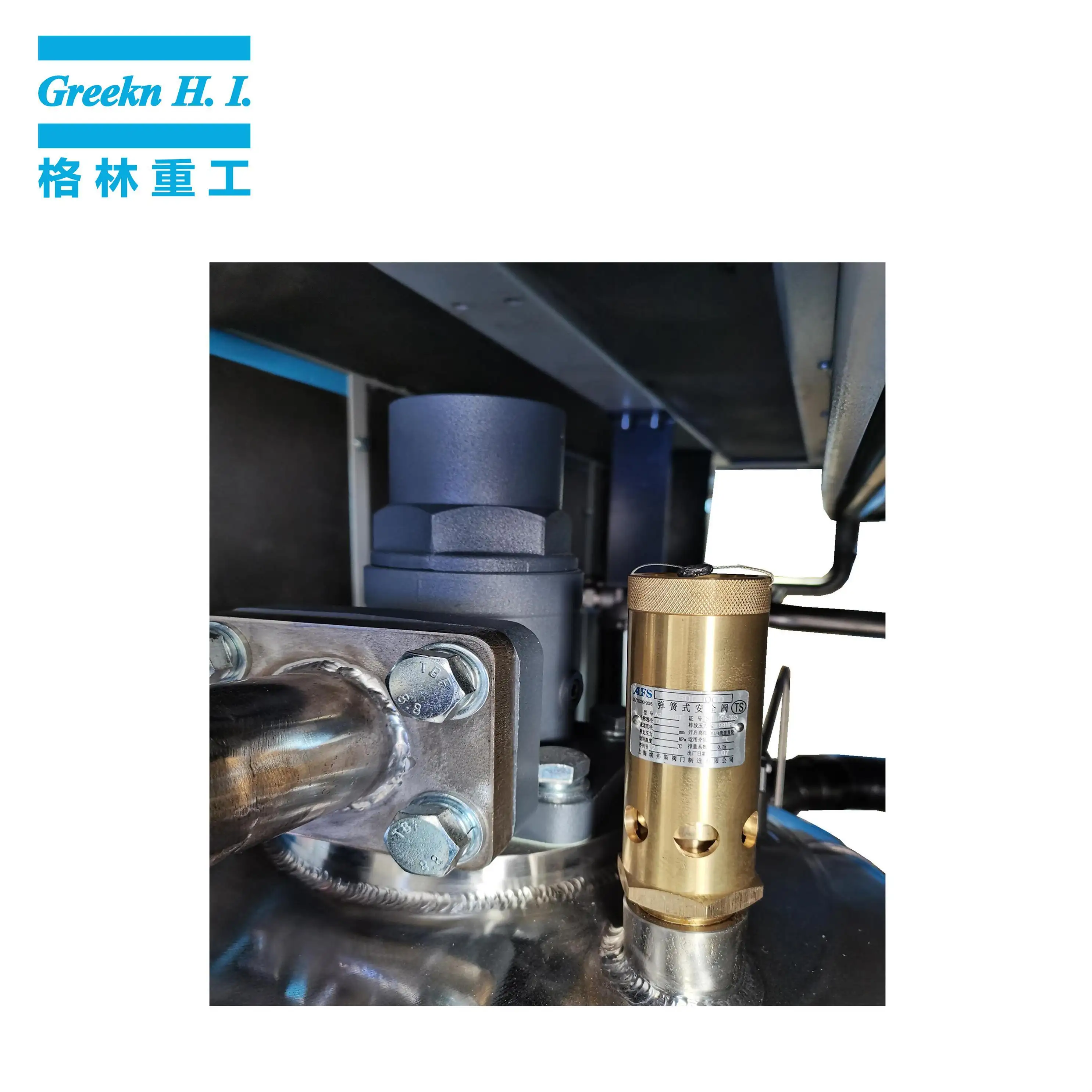 Atlas Copco Oil Free Screw Air Compressor by Greeknhi Screw Air Compressor 5