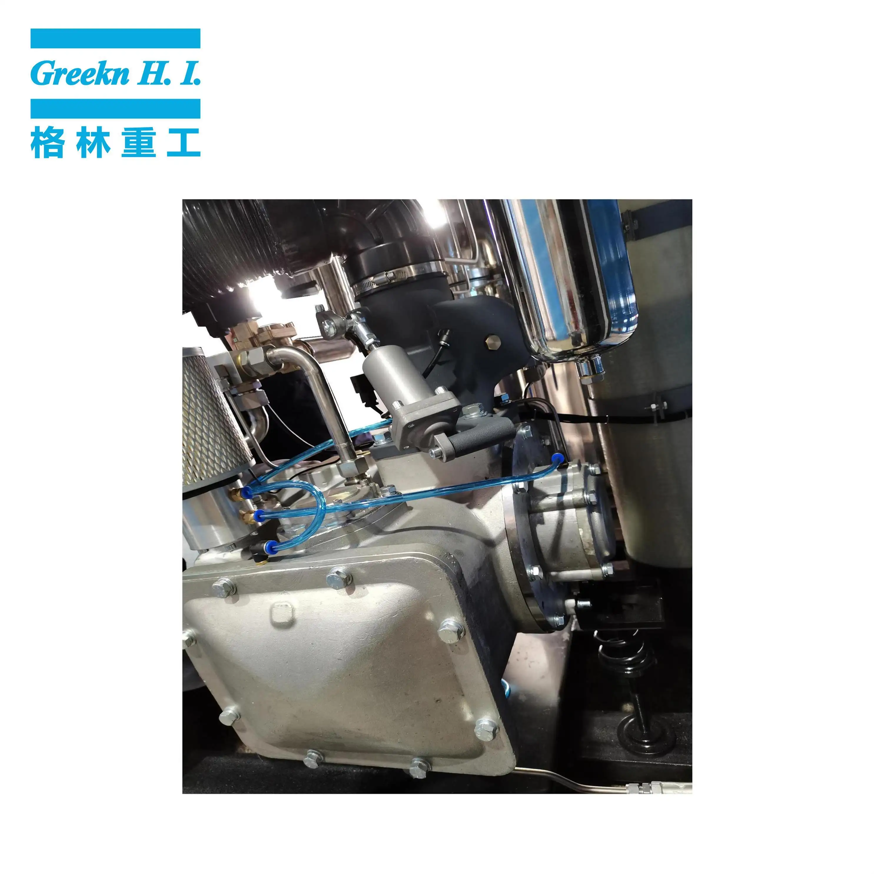 Atlas Copco Oil Free Screw Air Compressor by Greeknhi Screw Air Compressor 8