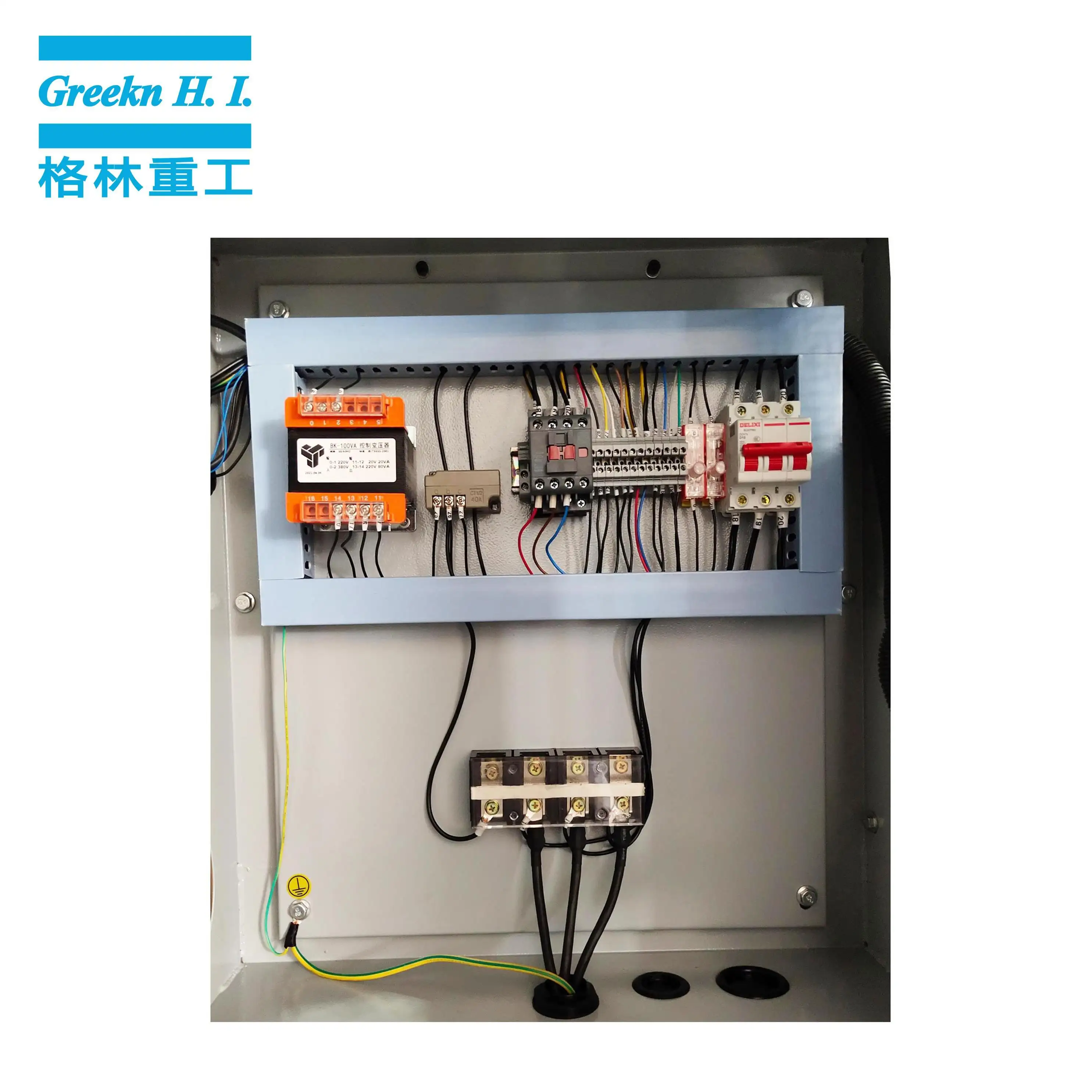 Greeknhi Air Compressor GM15T 15kW 16bar Integrated Industrial Screw Air Compressor For Laser Cutting Machine 8