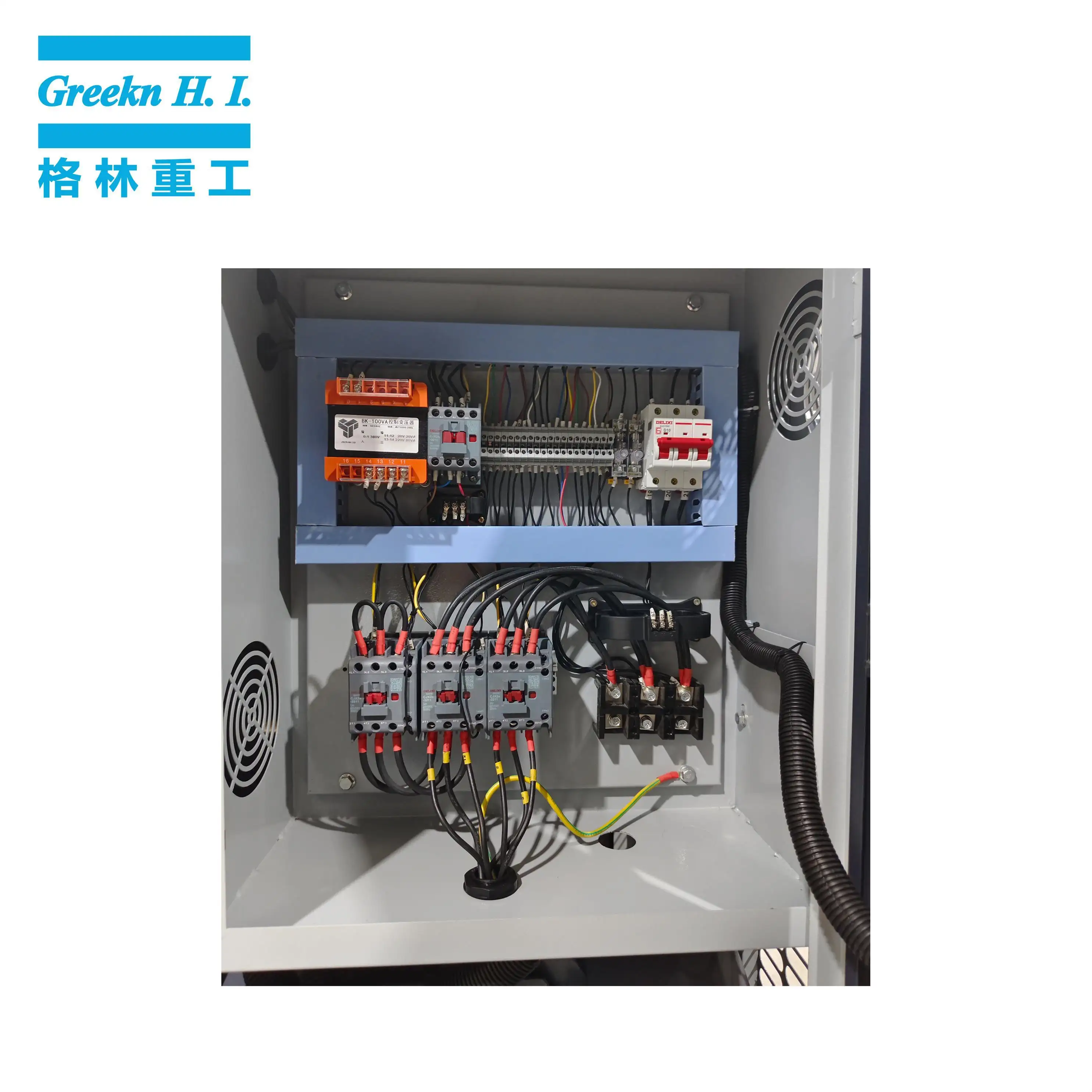 Greekn HI Tank Mounted Fixed Speed Electric Screw Air Compressor Supplier 6
