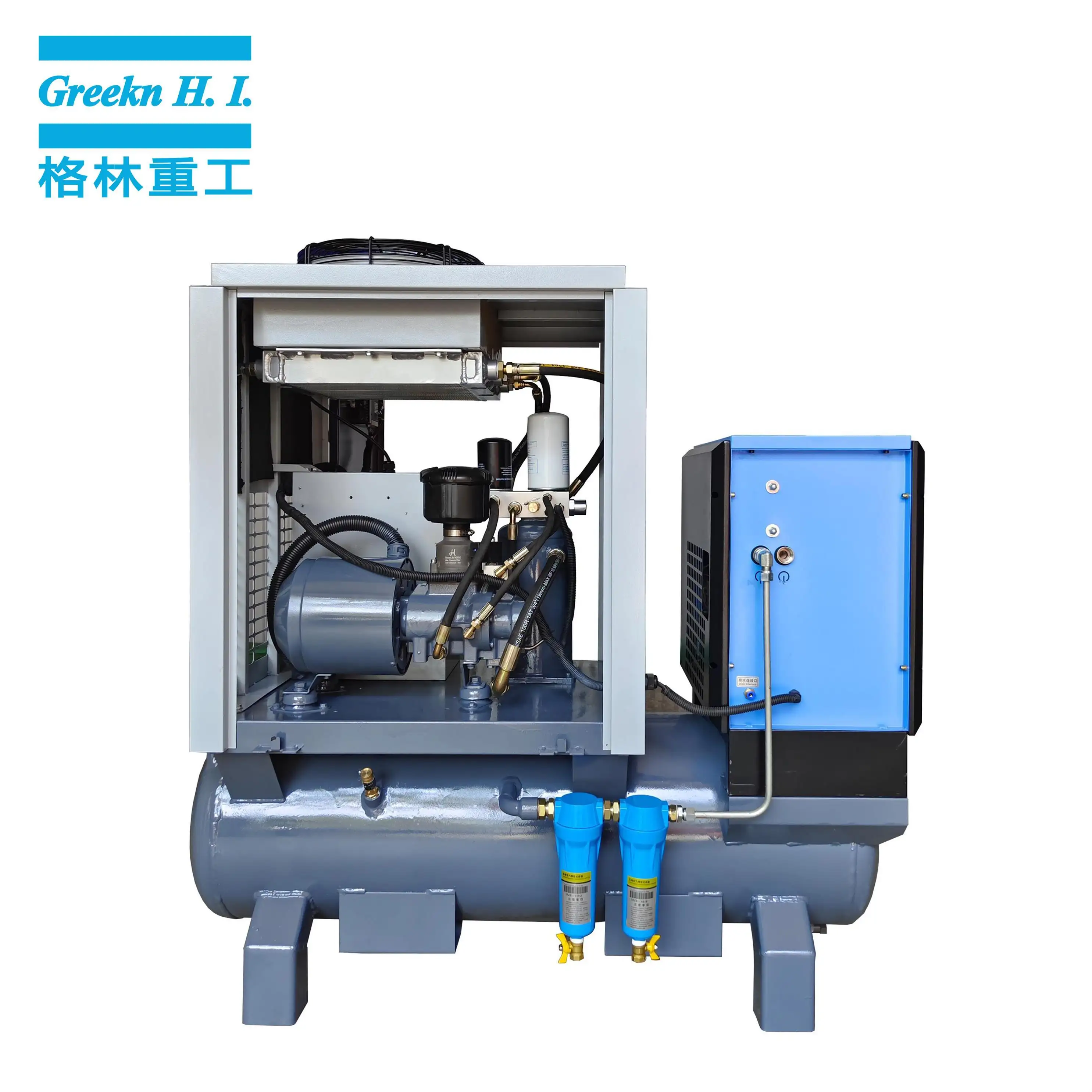 Rotary Screw Air Compressor GA5T Products Wholesale - Greeknhi Screw Air Compressor 2