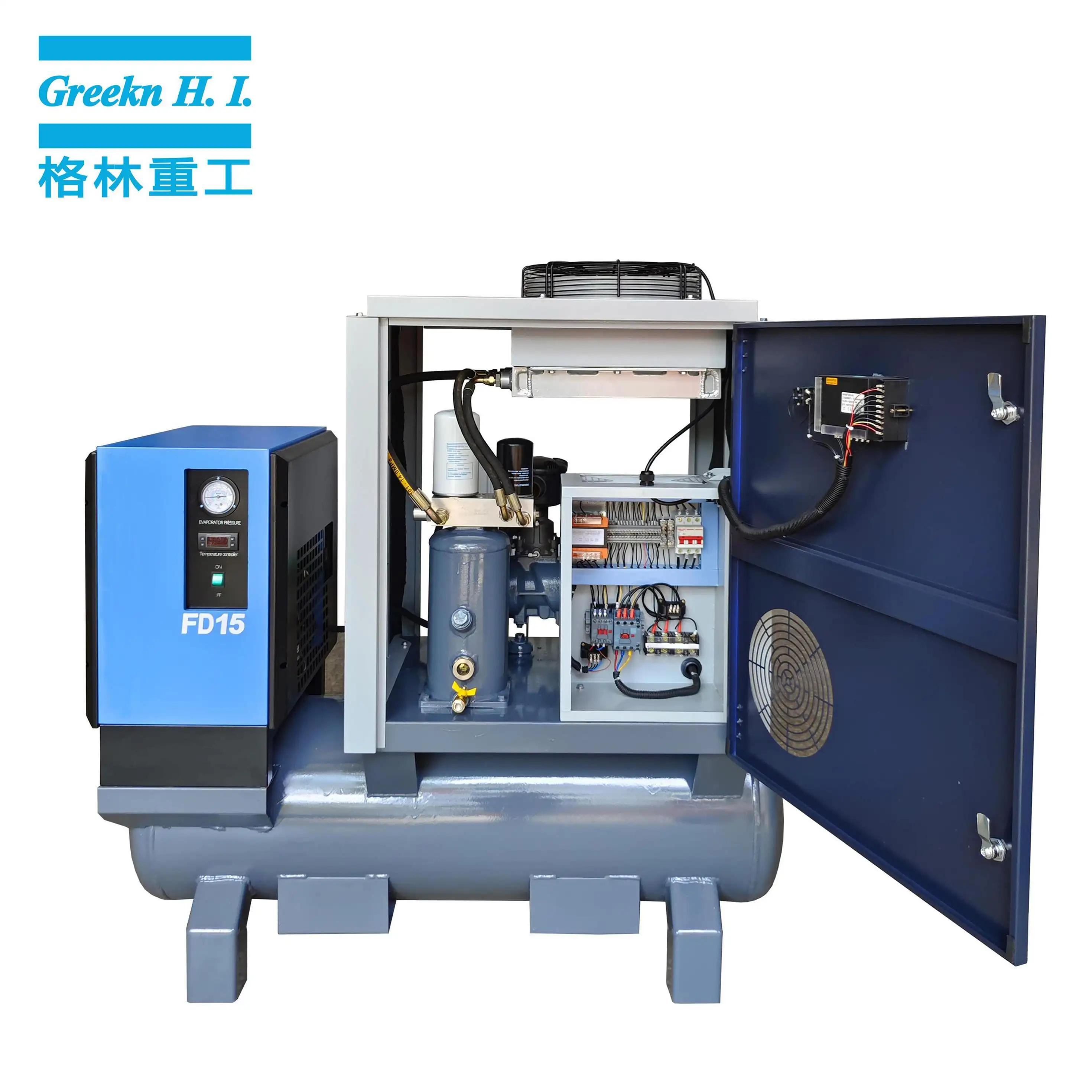 Rotary Screw Air Compressor GA5T Products Wholesale - Greeknhi Screw Air Compressor 3