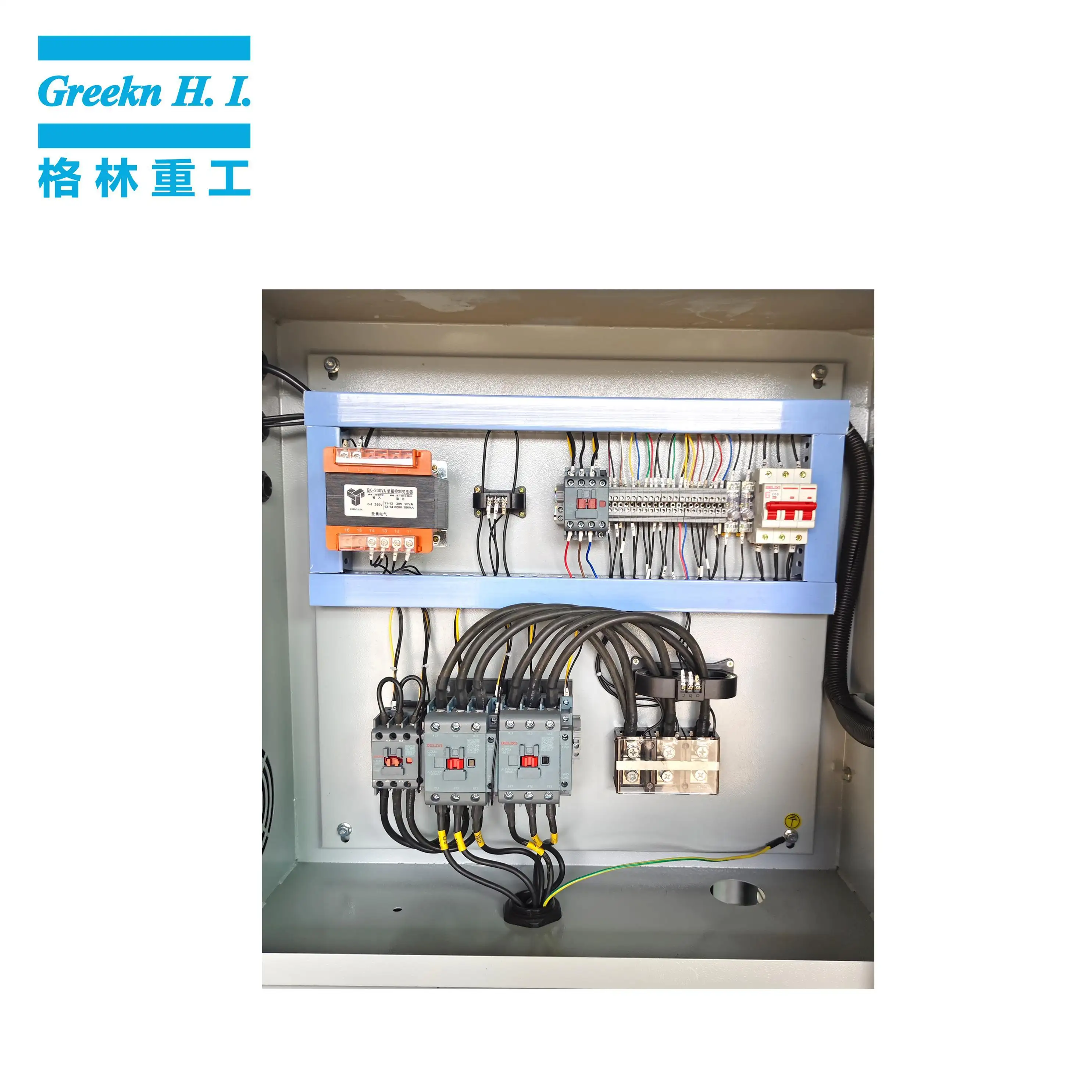 GA30 30kW Direct Drive Oil Lubricated Rotary Screw Air Compressor From Greekn HI 6