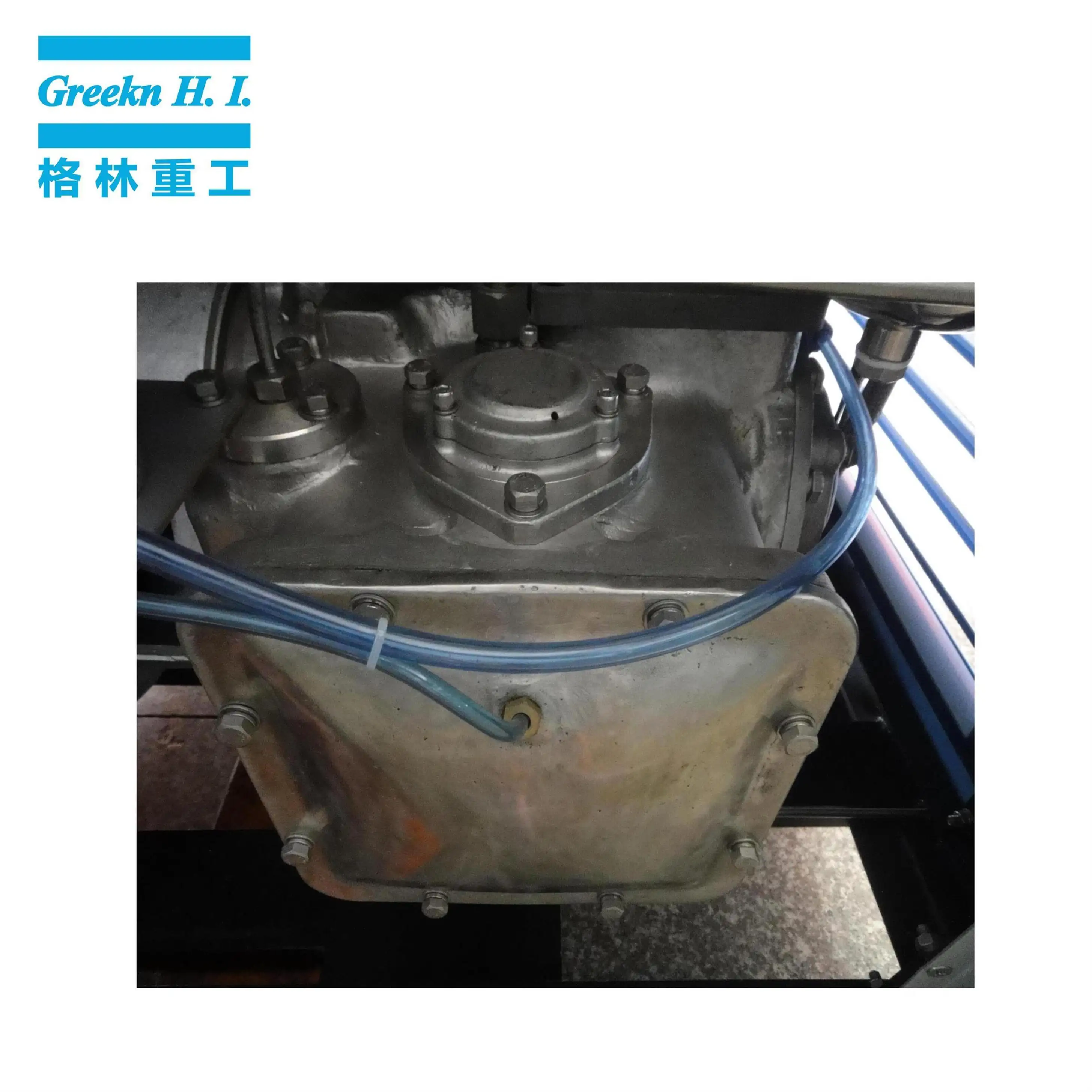 Greeknhi Oil Free Rotary Screw Air Compressor ZR90 90KW 125HP Water Cooled Oil Free Screw Air Compressor 6