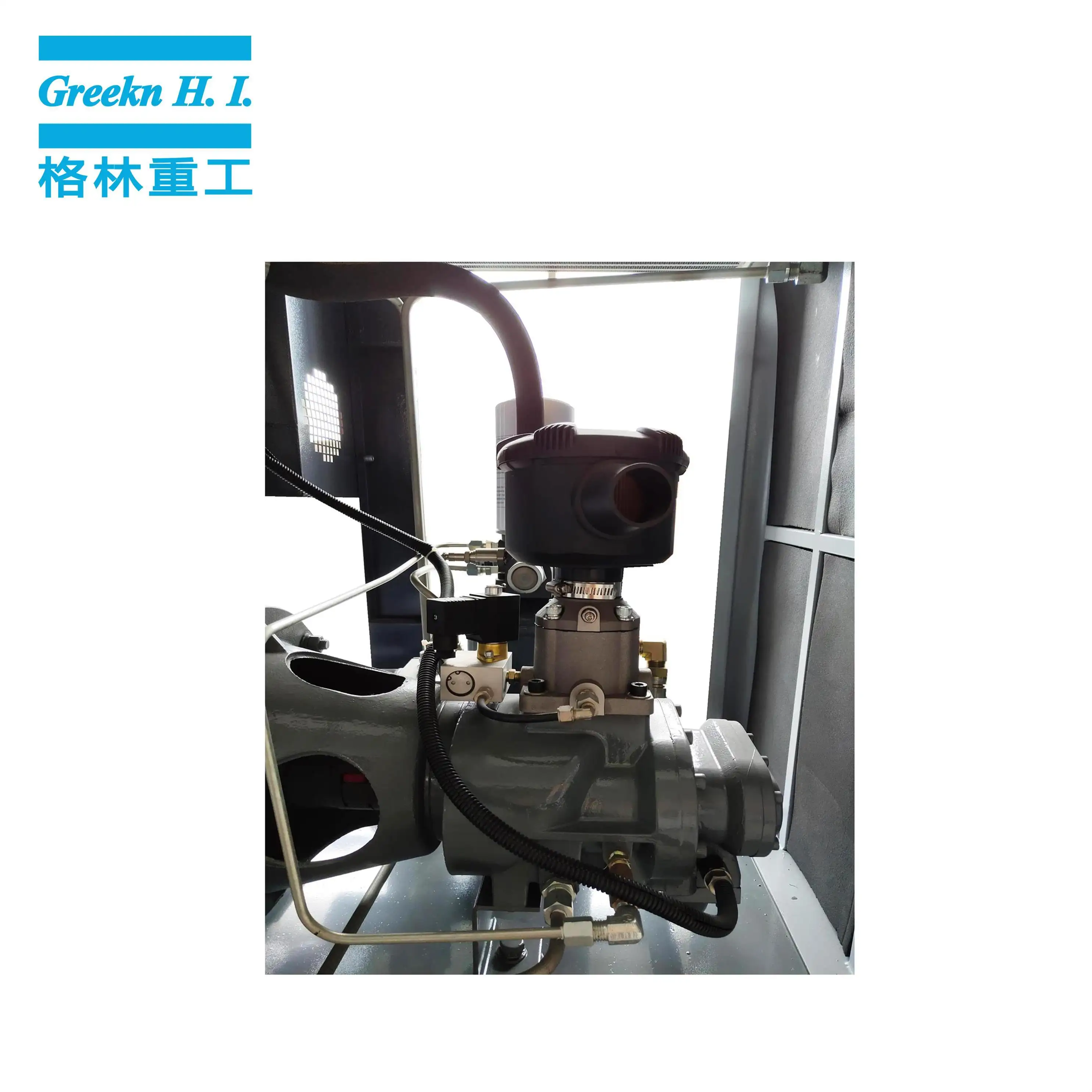 Greeknhi Pmernanet Magnet Variable Speed Screw Air Compressor GM7 7.5KW/10HP Compressor 4