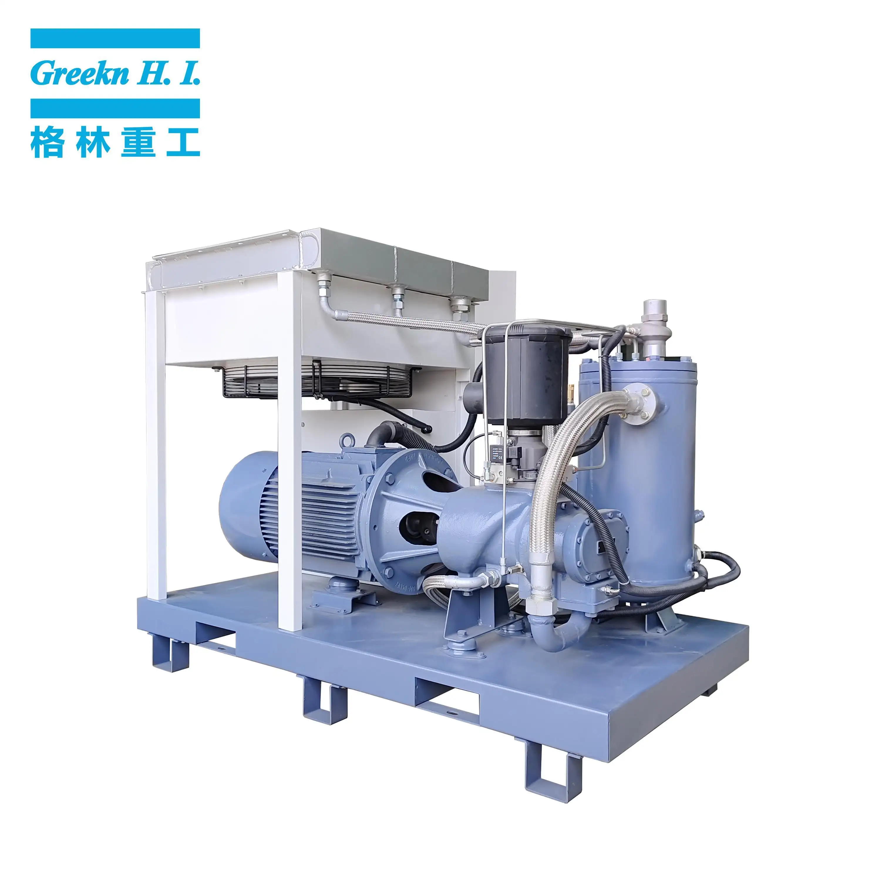 Atlas Copco in China Fixed Speed Rotary Screw Air Compressor Wholesale - Greeknhi Screw Air Compressor-1 4