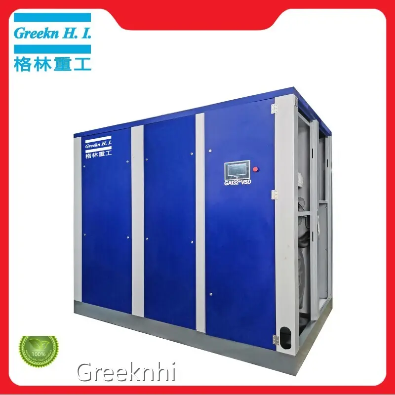 Oil Lubricated Screw Air Compressor GA132+VSD 132kW 175HP Screw Air Compressor With Centrifugal Fan 1