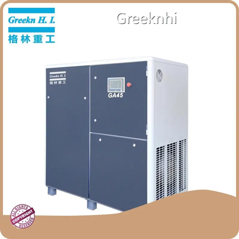 Greeknhi Compressor 8.24/7.4/6.2m3/min 45kW 60HP Fixed Speed Rotary Screw Air Compressor Wholesale 1