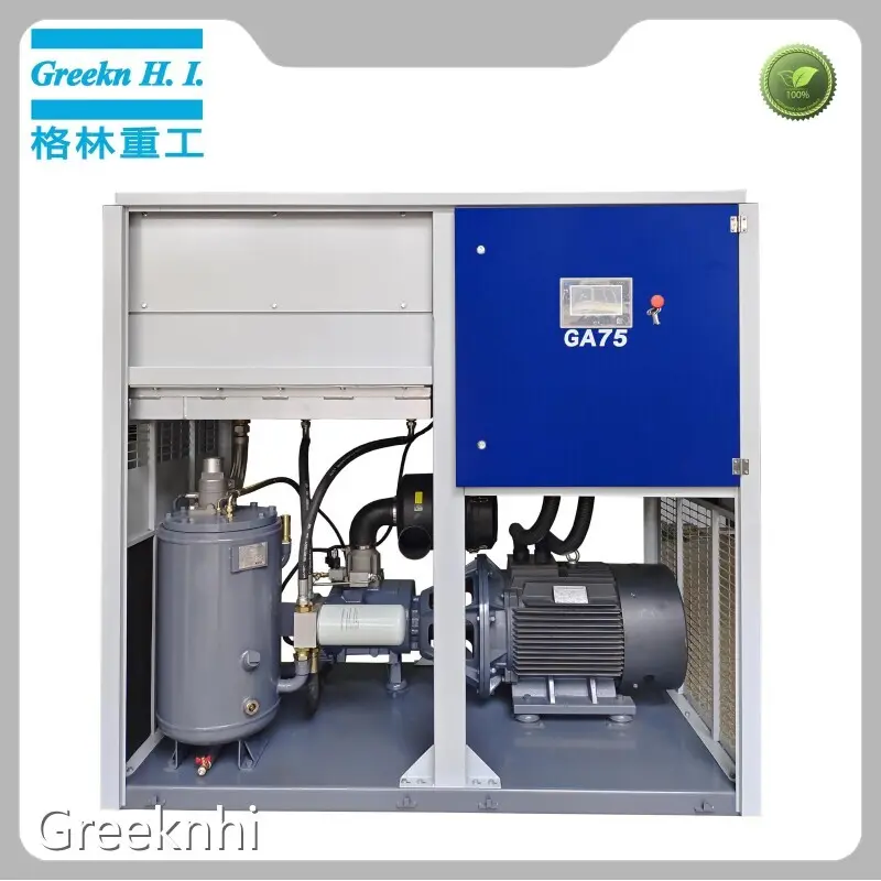 Greeknhi Screw Air Compressor Oil Injected Rotary Screw Air Compressor Price List 1