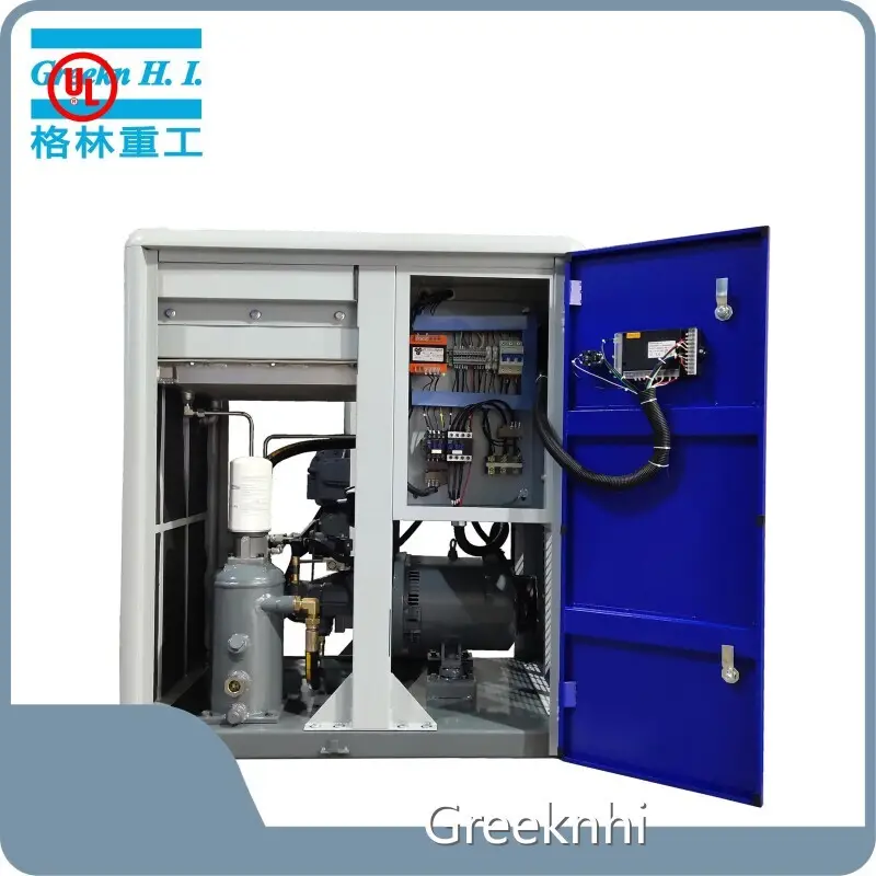 GM7 7.5KW Greekn HI Screw Air Compressor 1