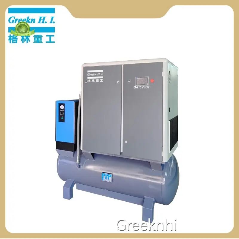 GA15VSDT 15KW 16Bar Integrated Type Variable Speed Drive (VSD) Screw Air Compressor - Greeknhi Screw Air Compressor 1