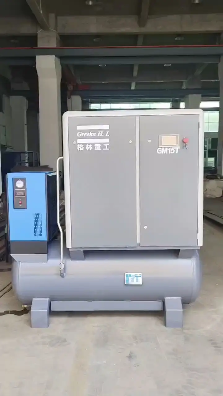 Compresor griego H GA15VSD 15KW 16BAR TIPO VARIA VARIABLE TORNILLA DE AIRE COMPRESOR DE AIRE 1