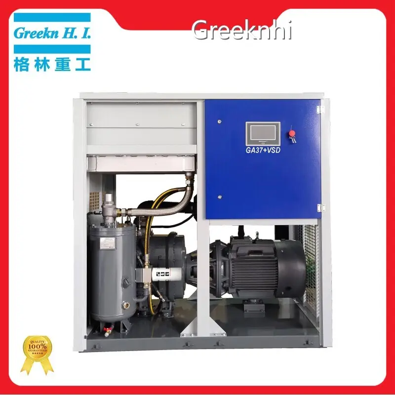 Variable Speed Air Compressor T.T Oil Injected Rotary Screw Air Compressor Wholesale - Greeknhi Screw Air Compressor 1