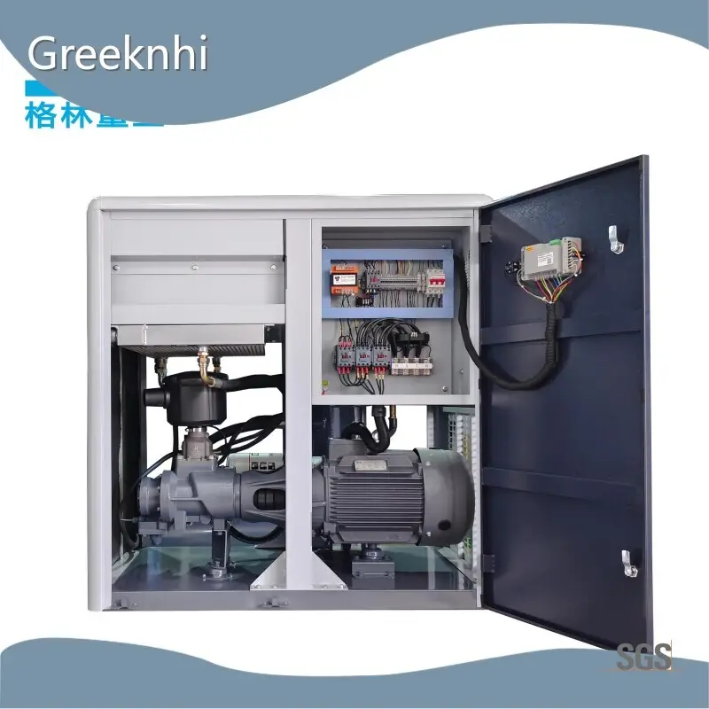 Greeknhi Screw Air Compressor GA22 22kW Oil Injected Fixed Speed Screw Air Compressor 1