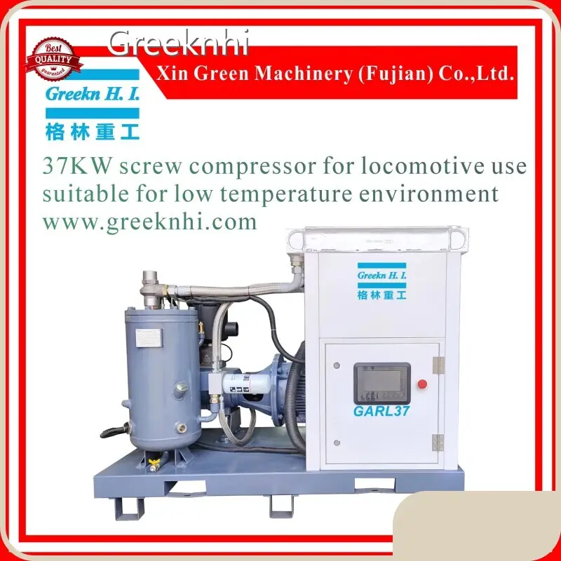 Atlas Copco in China Fixed Speed Rotary Screw Air Compressor Wholesale - Greeknhi Screw Air Compressor-1 1