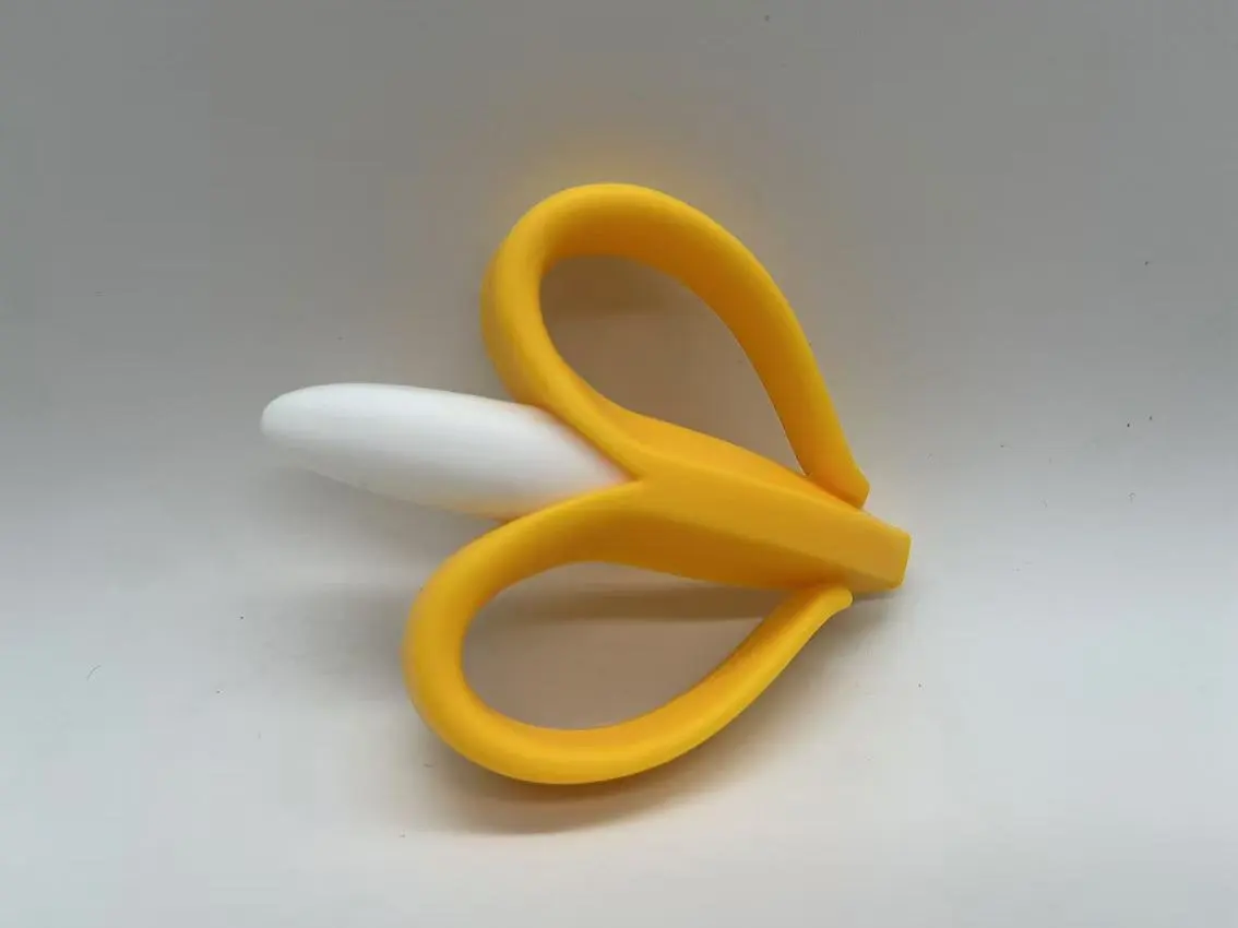 Silicone Baby Teething Gel With Banana Shape For Soothing Teething Discomfort 1