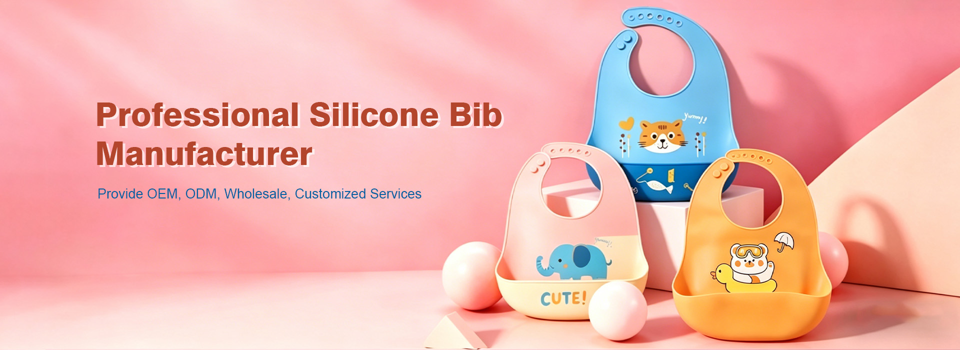 Silicone Bib banner图