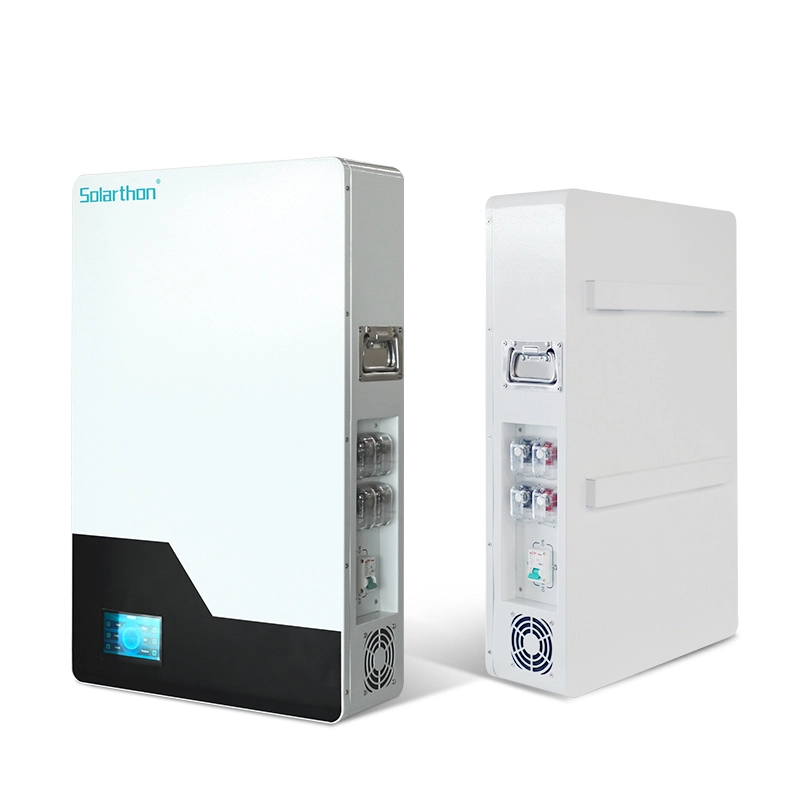 Wall mounted sodium ion battery 48v 100ah solar panel batter for home energy storage system 1