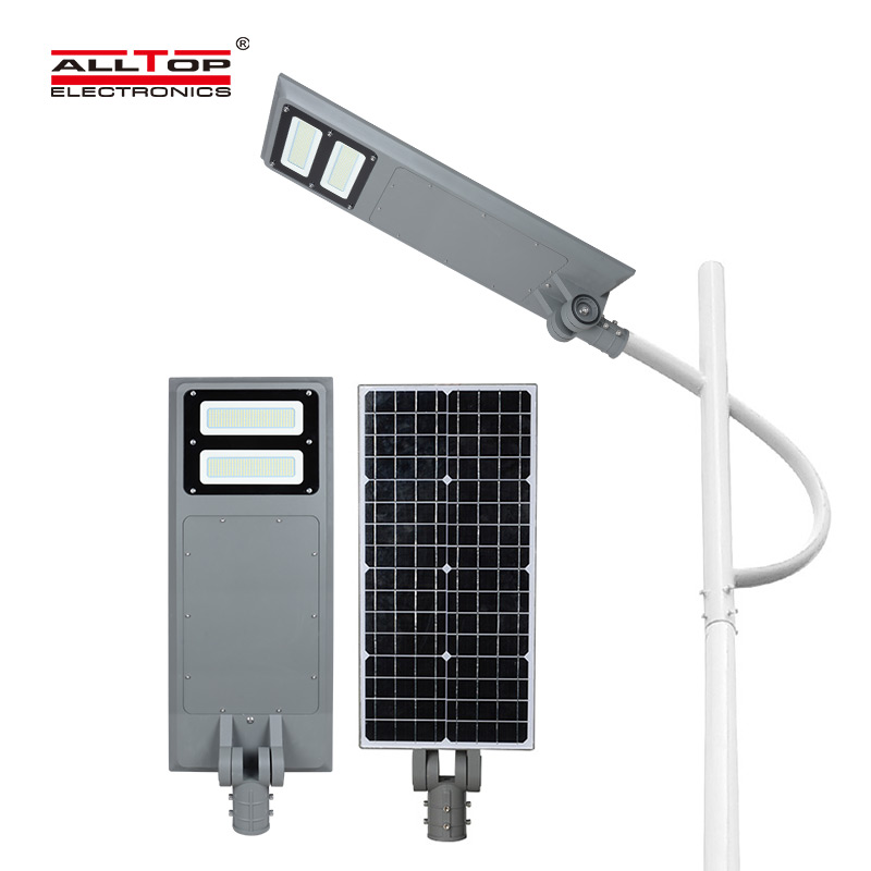 ALLTOP adjustable all in one solar street courtyard light factory direct supply for highway 4