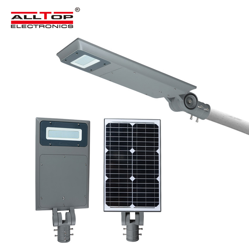 ALLTOP adjustable all in one solar street courtyard light factory direct supply for highway 2