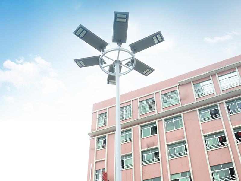 ALLTOP adjustable all in one solar street courtyard light factory direct supply for highway 8