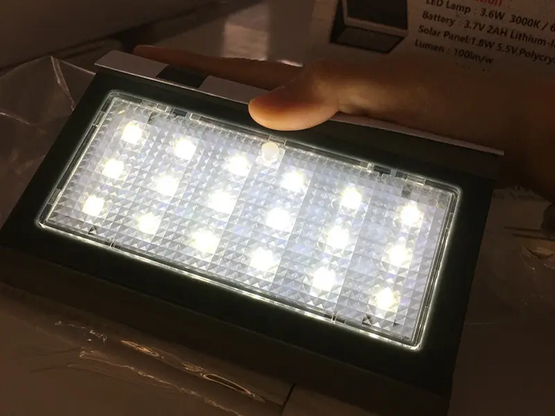 ALLTOP solar wall sconce series for camping 4
