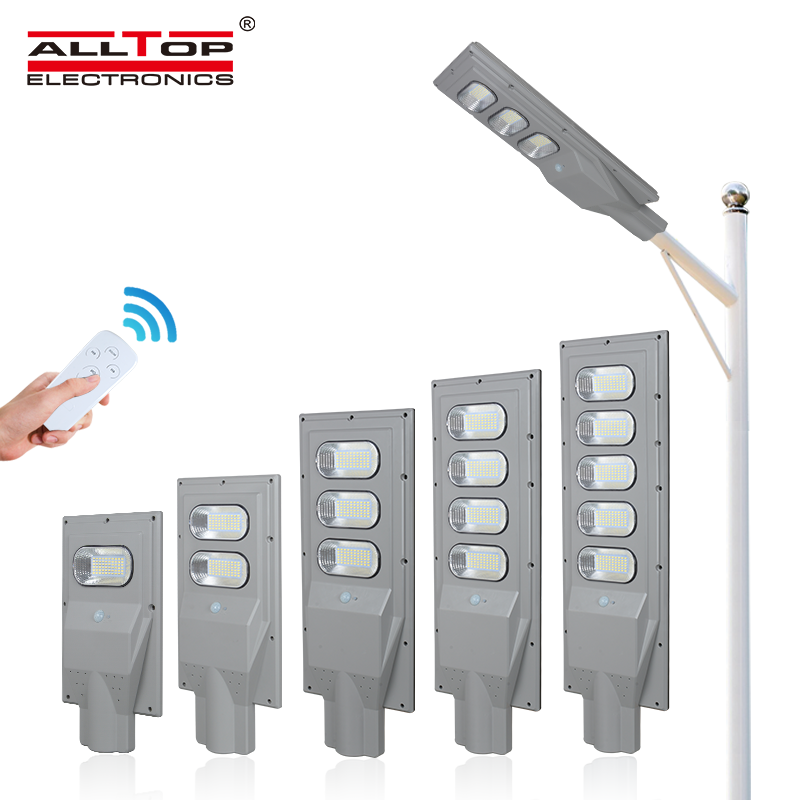 All in one solar led street light 1