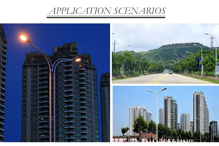 factory price 12w solar street light series for landscape 5