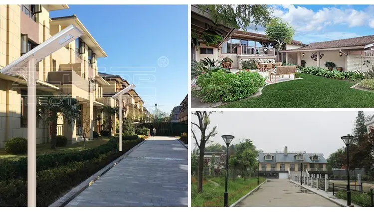 all in one solar led street light flood for road ALLTOP 5