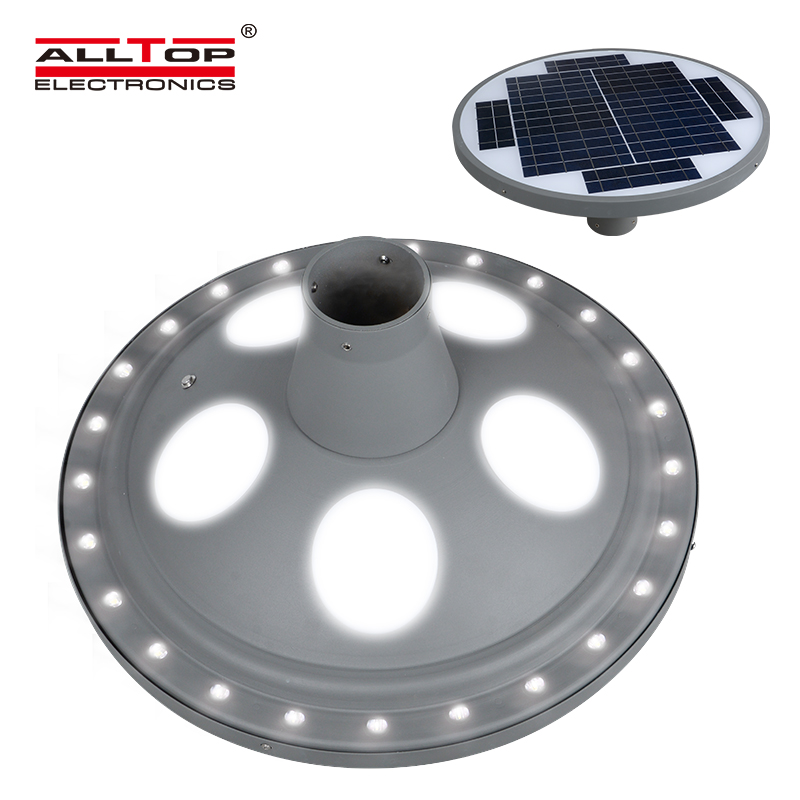 High quality outdoor all in one 30 w solar led garden light 2