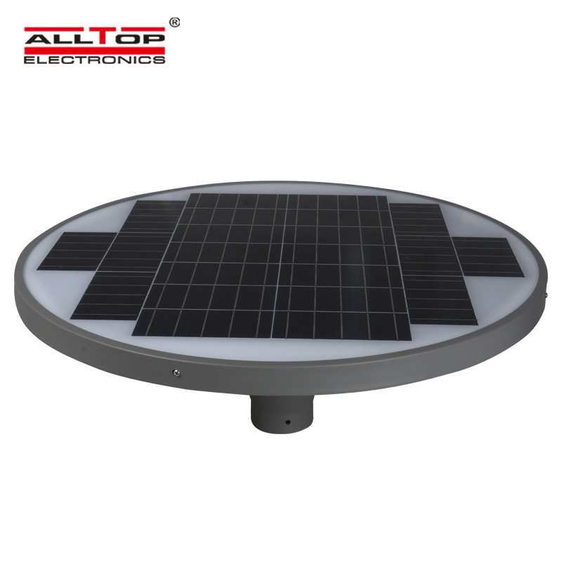 High quality outdoor all in one 30 w solar led garden light 5