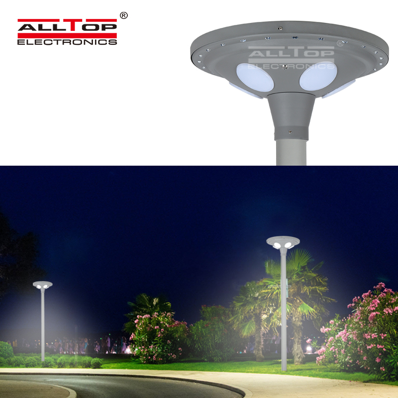 High quality outdoor all in one 30 w solar led garden light 6