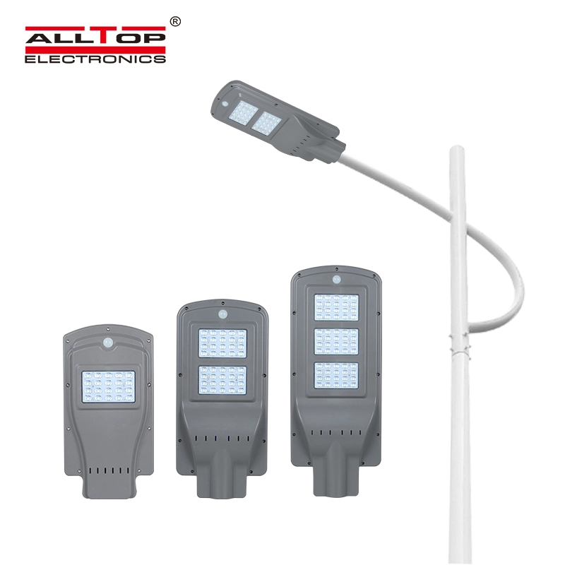 Outdoor ip65 waterproof garden adjust 20W 40W 60w all in one led solar street light 1