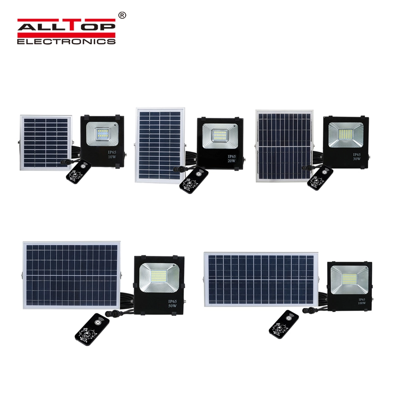 High brightness ip65 waterproof outdoor SMD 10watt 20watt 30watt 50watt 100watt solar led flood light 1