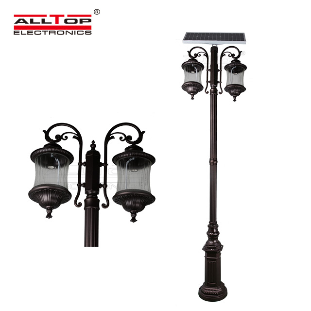 ALLTOP integrated solar garden lamps classical for decoration 4