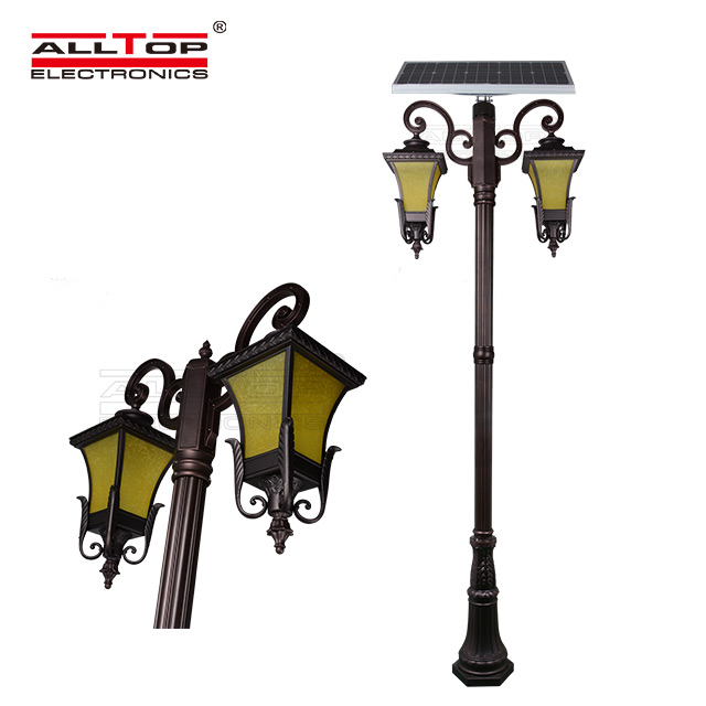 ALLTOP integrated solar garden lamps classical for decoration 5
