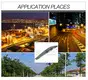 ALLTOP 60w led street light free sample for workshop 6