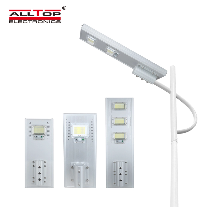 Waterproof outdoor ip65 motion sensor integrated 60w 120w 180w all in one led solar street light price 1