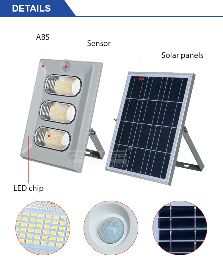 ALLTOP solar floodlight supply for spotlight 9