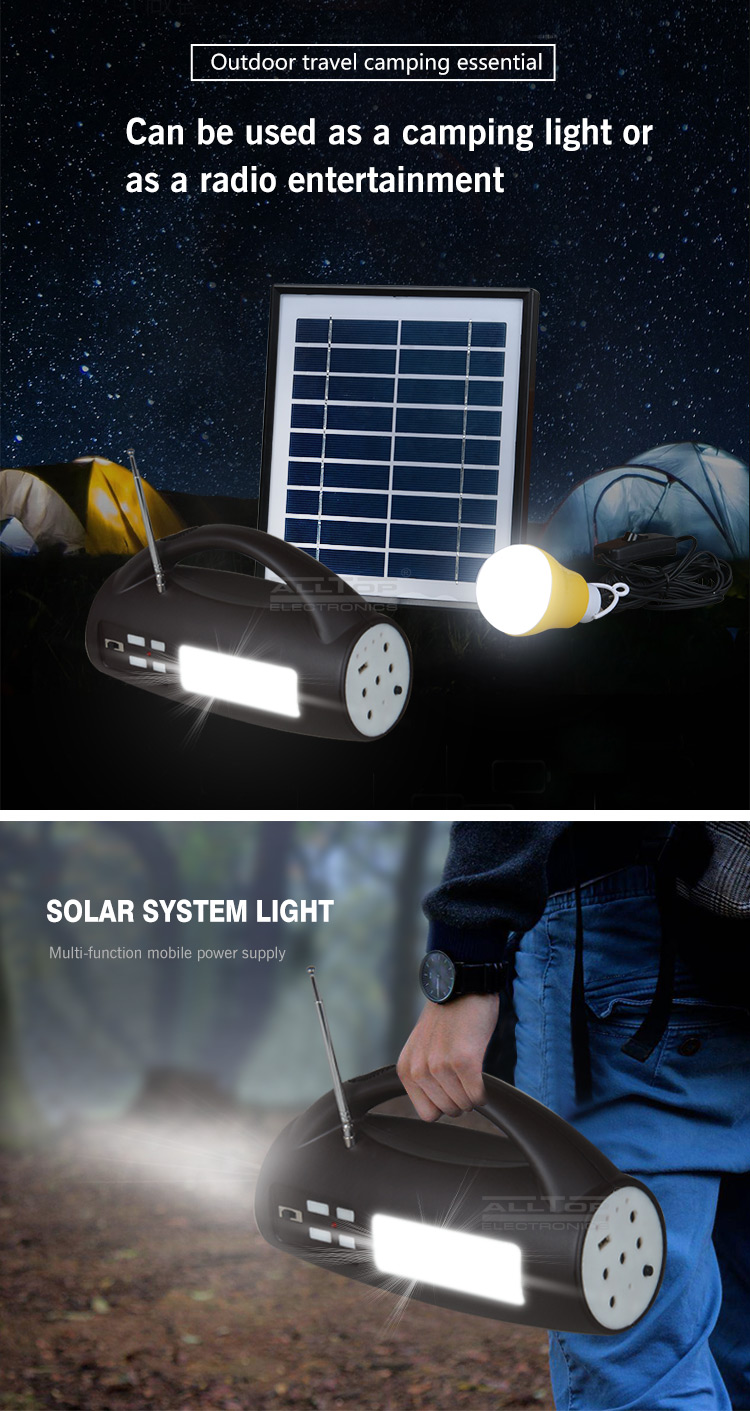 panel solar led lighting system on-sale for camping 4